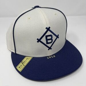 Brooklyn Dodgers MLB Timeline Collection  59fifty Fitted Baseball Cap 7 1/4